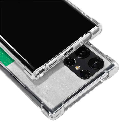Bulgarian Flag Distressed Galaxy S23 Ultra Clear Case